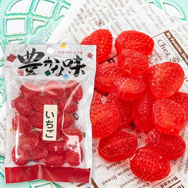 Amazon.co.jp: 飴谷製菓 いちご飴 90g×10袋 : 食品・飲料・お酒